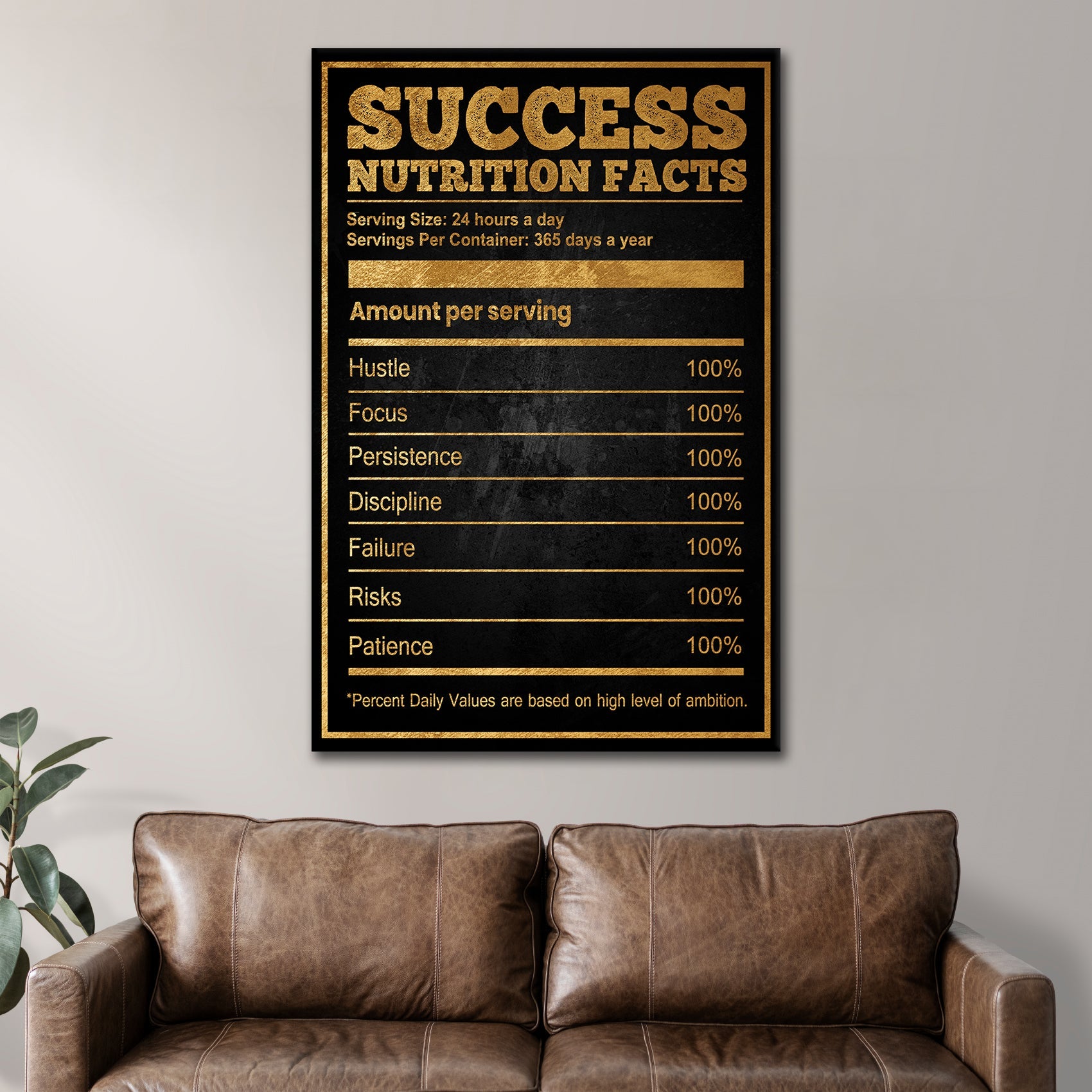 Success Nutrition Art Print