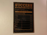 Success Nutrition Art Print