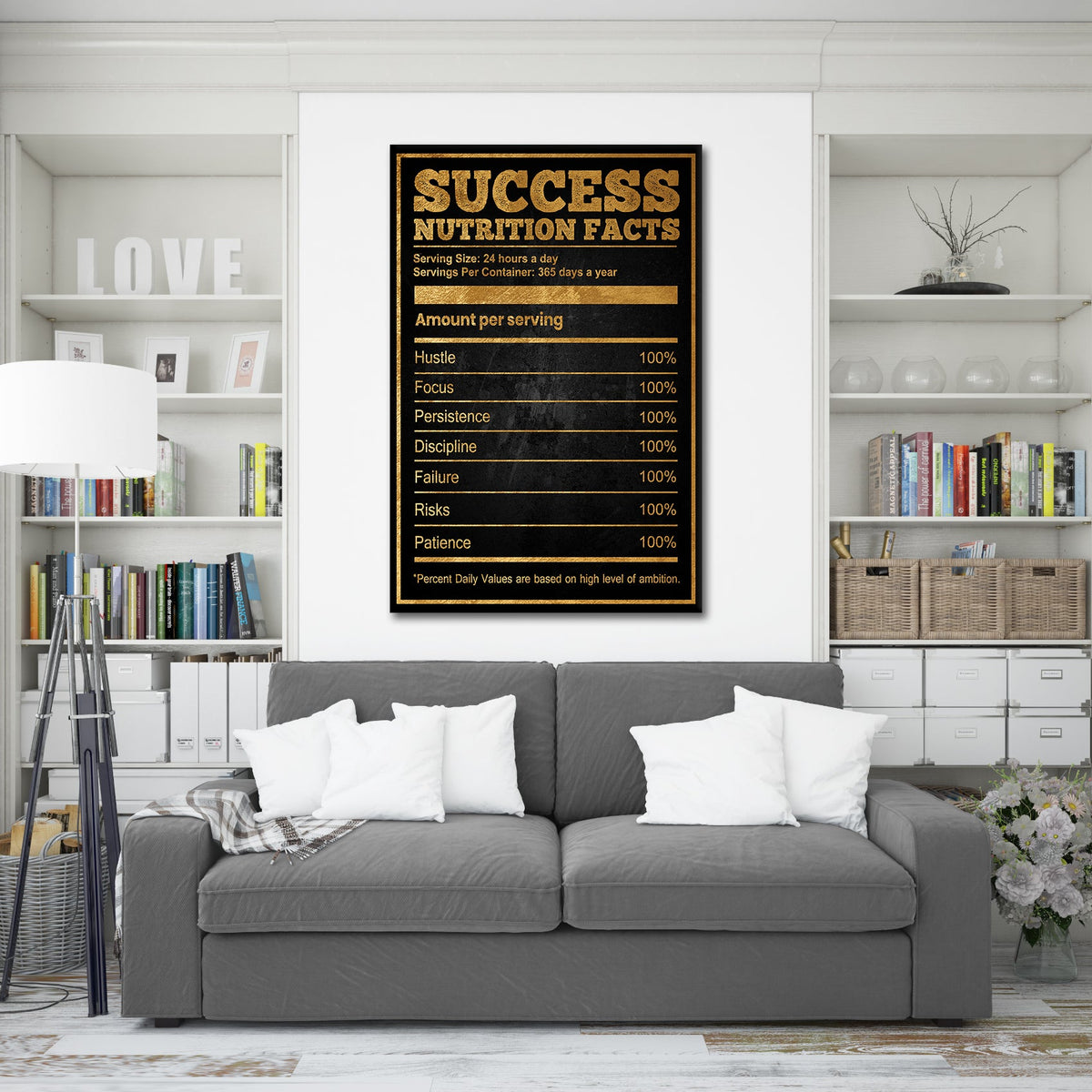 Success Nutrition Art Print