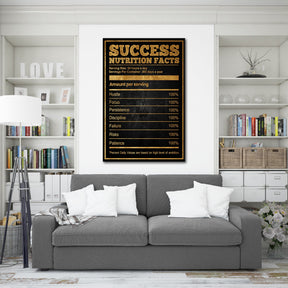 Success Nutrition Art Print